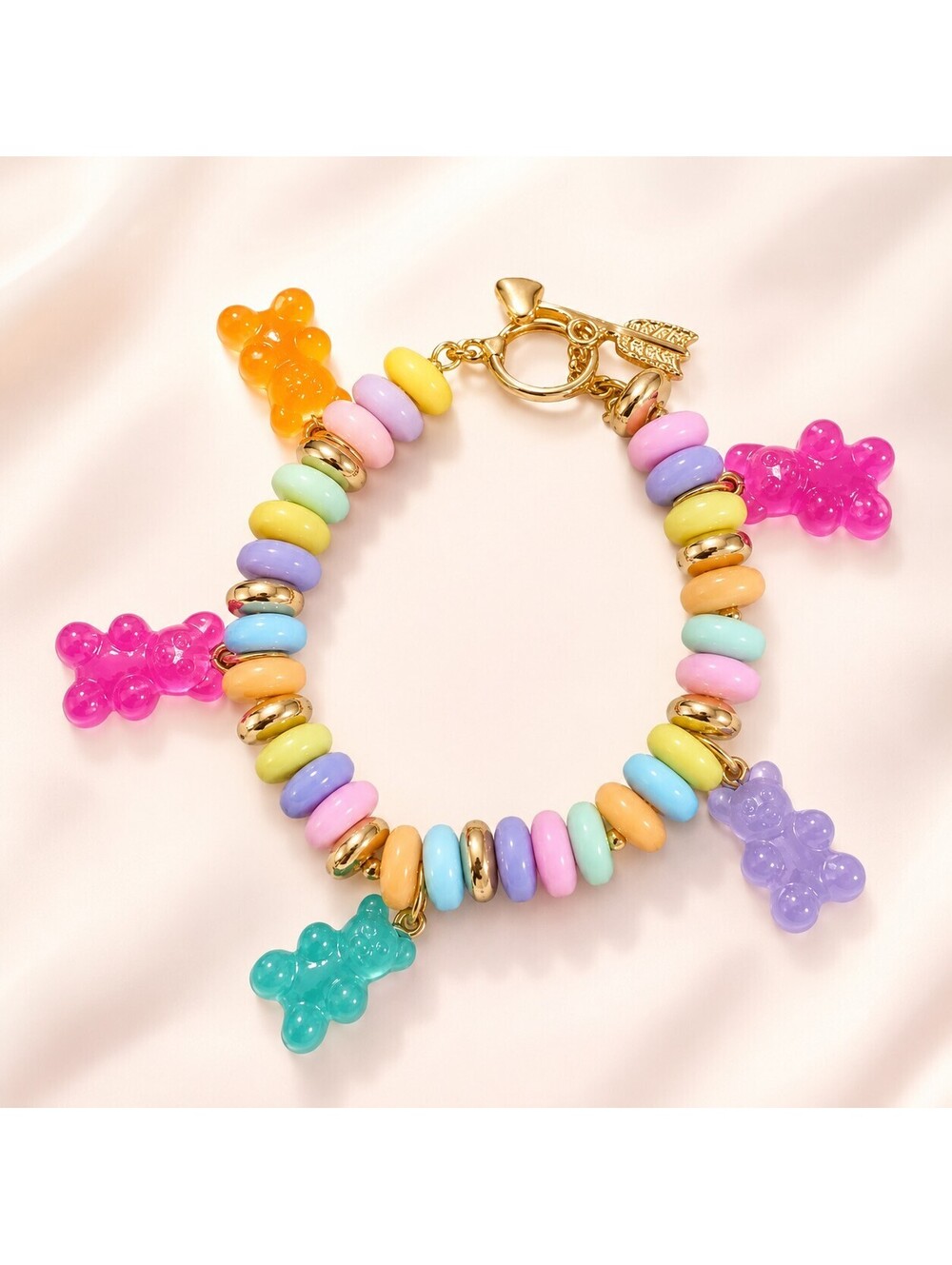 Betsey Johnson Gummy Bear Candy Bracelet